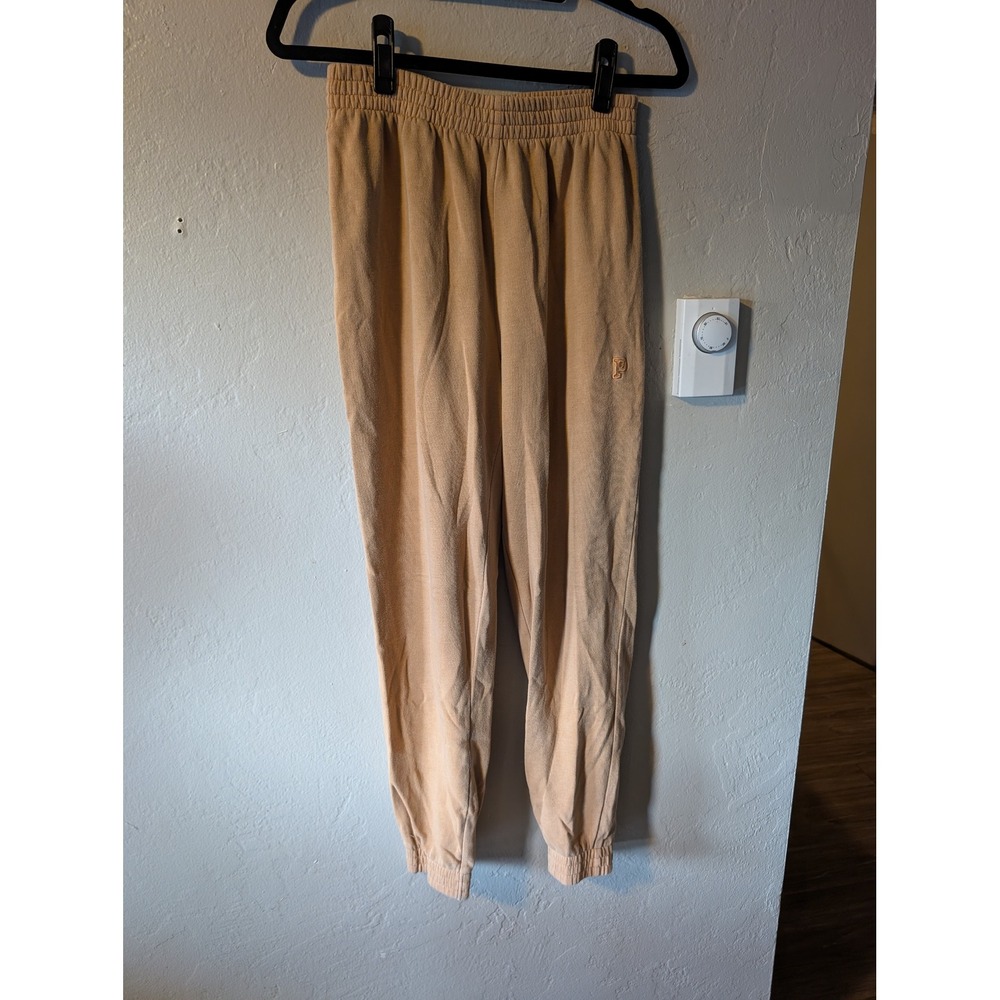 Victorias Secret Pink Tan Jogger sweatpants size S